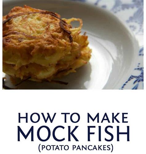 how to make mock fish .